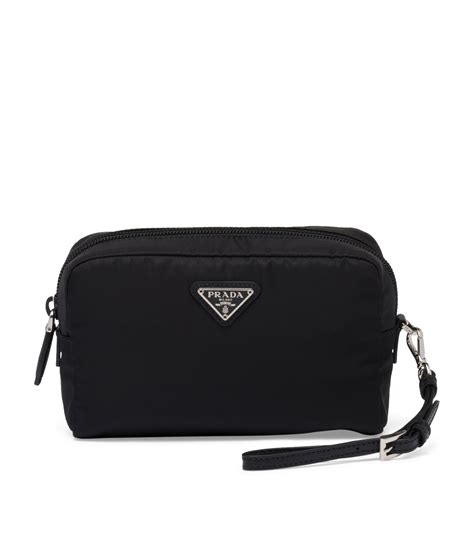 prada cosmetics bag|prada bags on sale black.